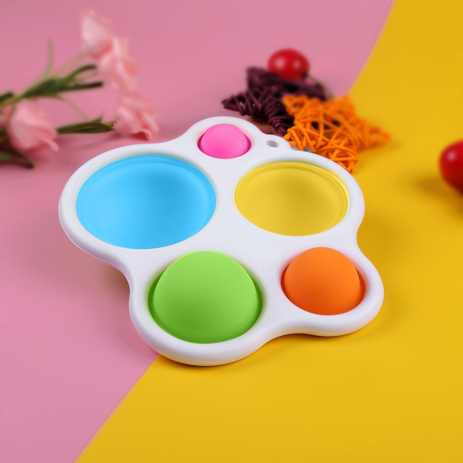 Simple Dimple Fidget Sensory Toy Stress Relief Toy Autism Anxiety Relief Stress Pop Bubble Fidget Sensory Toy Special Need toy