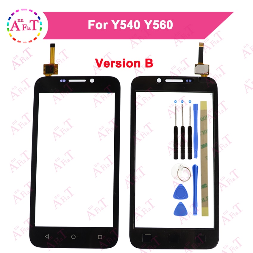 For Huawei Y5 Y540 Y560 Y541 Y541-U02 Y560-L01 Touch Screen Glass Panel Digitizer Sensor Front Glass Panel