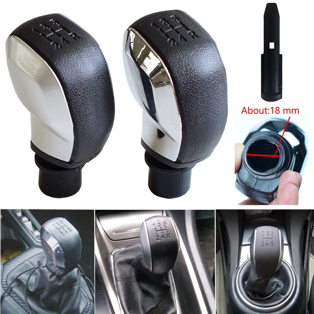 Perilla de palanca de cambios deportiva de 5 velocidades, accesorio para Peugeot 106, 206, 306, 406, 107, 207, 307, 407, 301, 308, , 3008, Citroen C2, C3, C4, Elysee