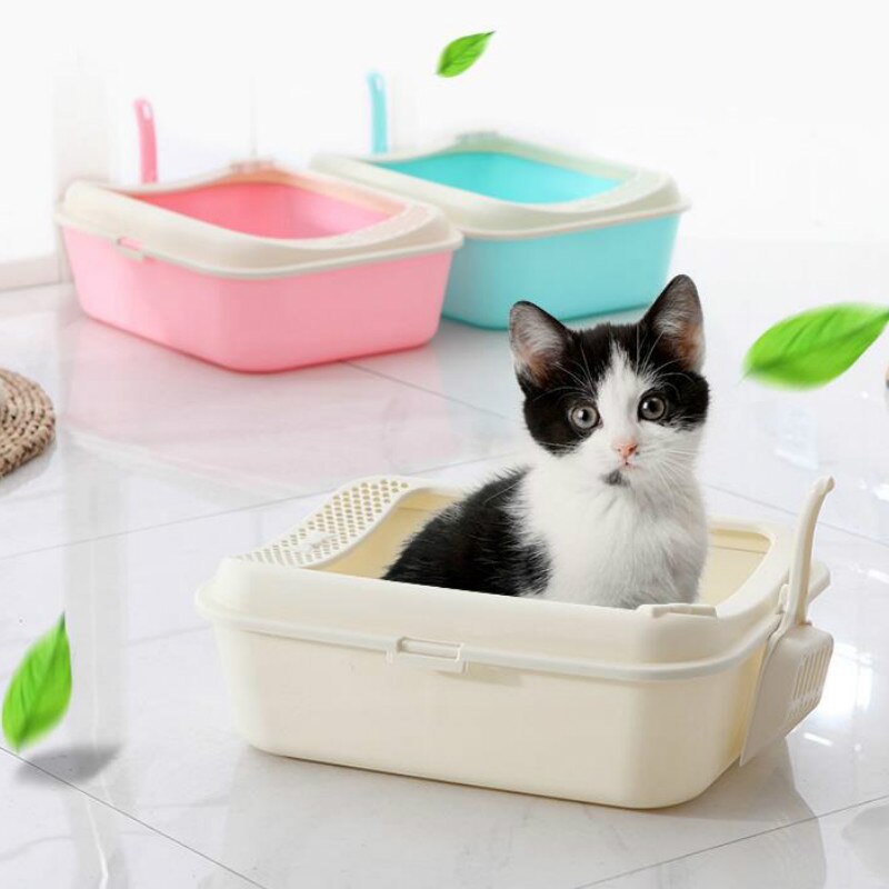 Pot Anti-respingo Semi-fechado Maca Do gato Grande Pequeno Pote Desodorante Gato Fontes do gato Caixa de Maca Do Gato Da Maca Do Gato pá Do Toalete Do Gato