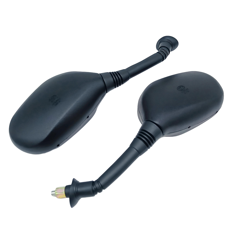 LMoDri Motorcycle Rear View Mirror Motorbike 8mm Back Side Replacement Mirrors Scooter E-bike Universal Use