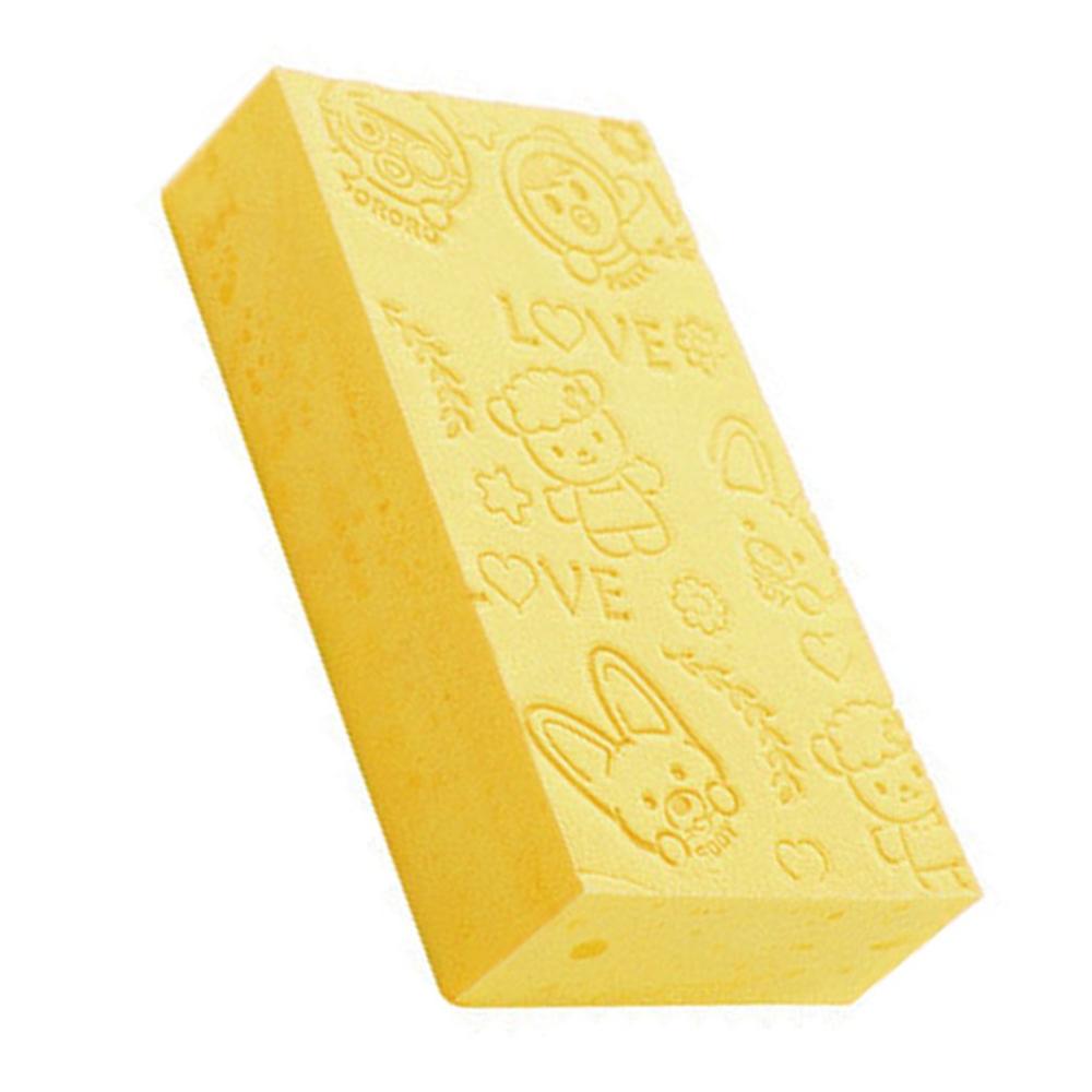 Baby Bath Sponge Dead Skin Remover Brushes Cartoon Print Cleaning Shower Absorb Water Sponge Wipe Children Bath Tools Bathroom