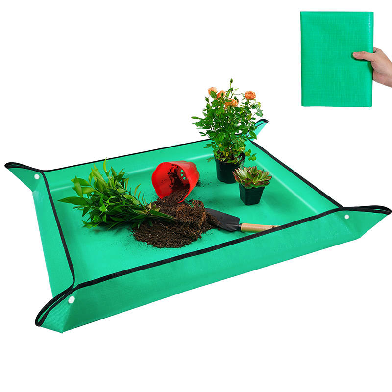 Wasserdichte faltbare Pflanzmatte, Garten-Topfunterlage für Blumentopf, Umpflanzen, Mischen von Boden, Pflanzenbeschneiden, Gartenwerkzeug, Größe 3