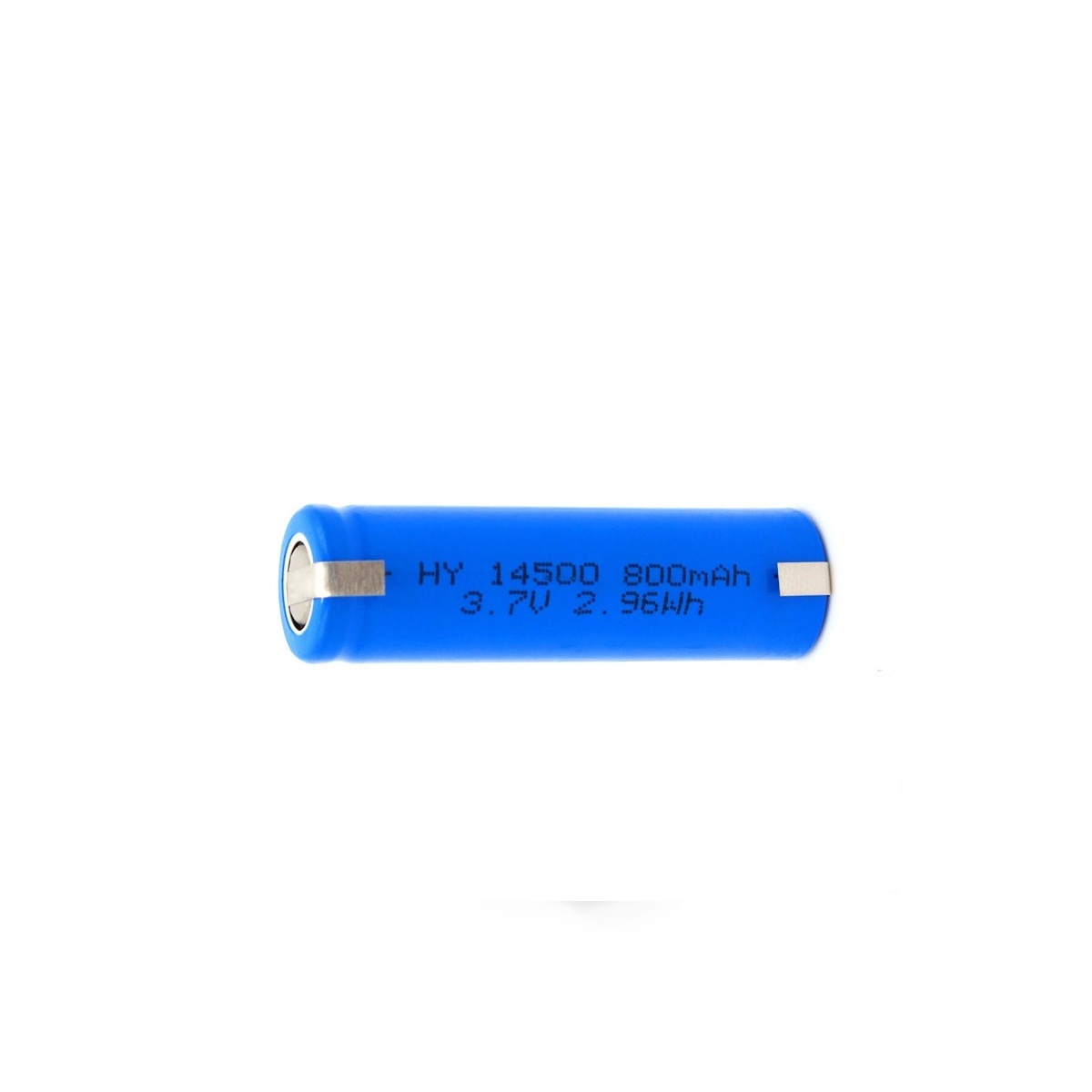 ICR14500 14500 800 mAh 3,7 V akumulatory litowo-jonowe latarka LED bateria płaska górna