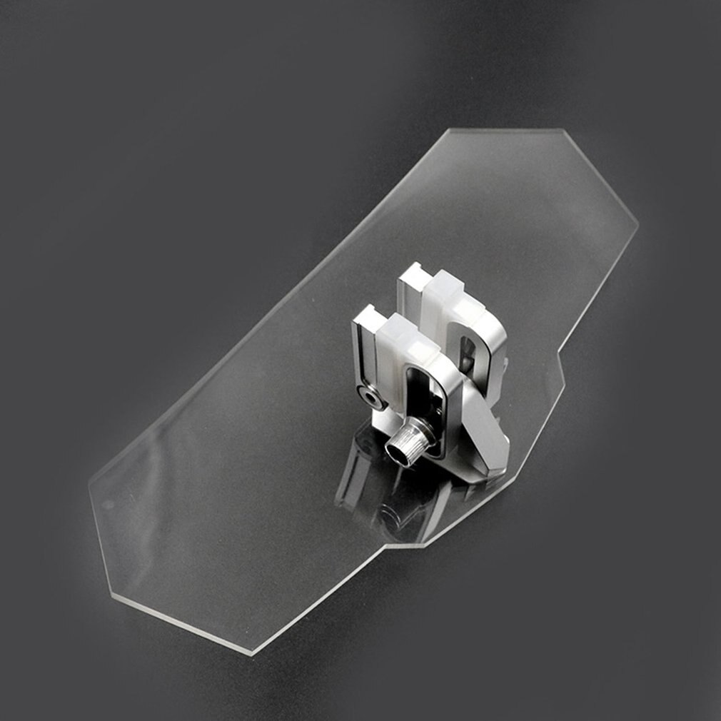 In Stock! Motorcycle Modified Heightened Universal Small Windshield Installed Acrylic Glass