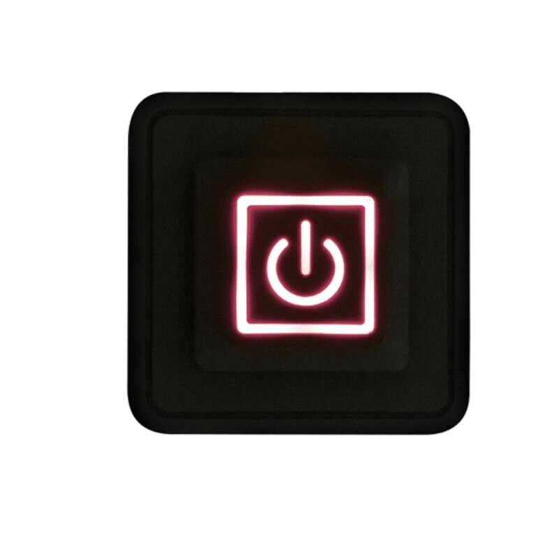3.7-12V Waterproof Button Switch Heated Vest Pants Temperature Controller Switch R9JF