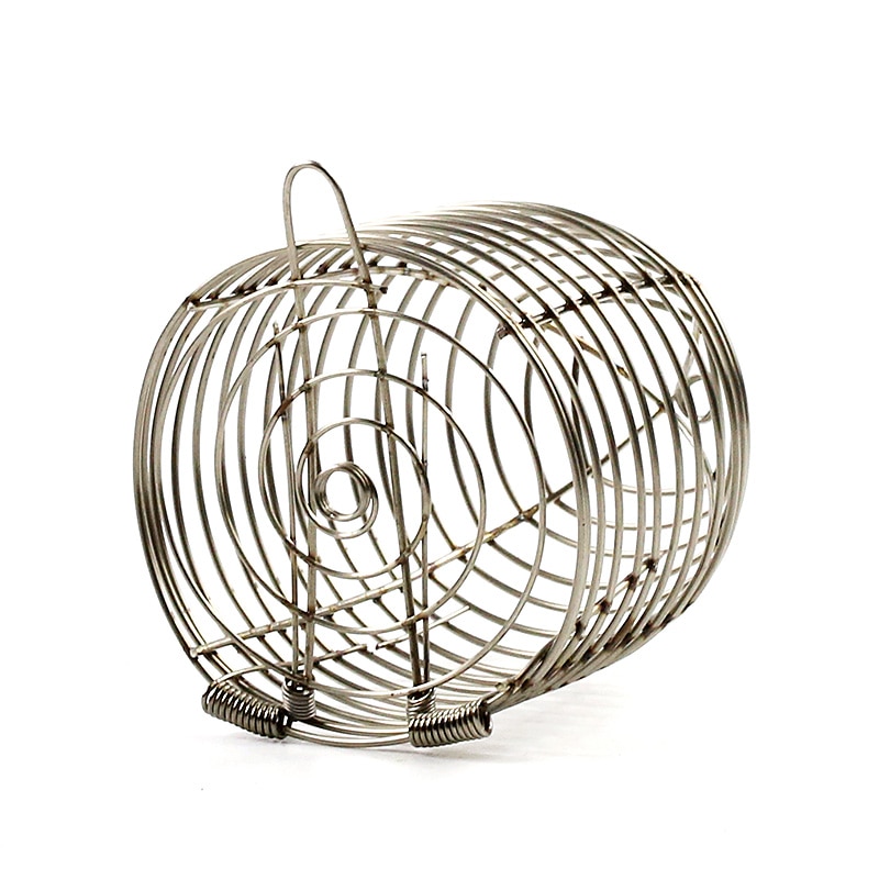 Stainless Steel Shrimp Aquarium Food Bottom Feeder Cage Dry Food Feeding Basket Fish Tank Shrimp Floating Feeder