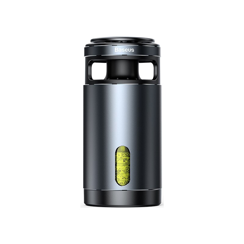 Baseus auto luchtverfrisser luchtreiniger huisdecoratie verwijdering formaldehyde luchtreiniger auto aromatherapie diffuser autoreiniger: Zwart