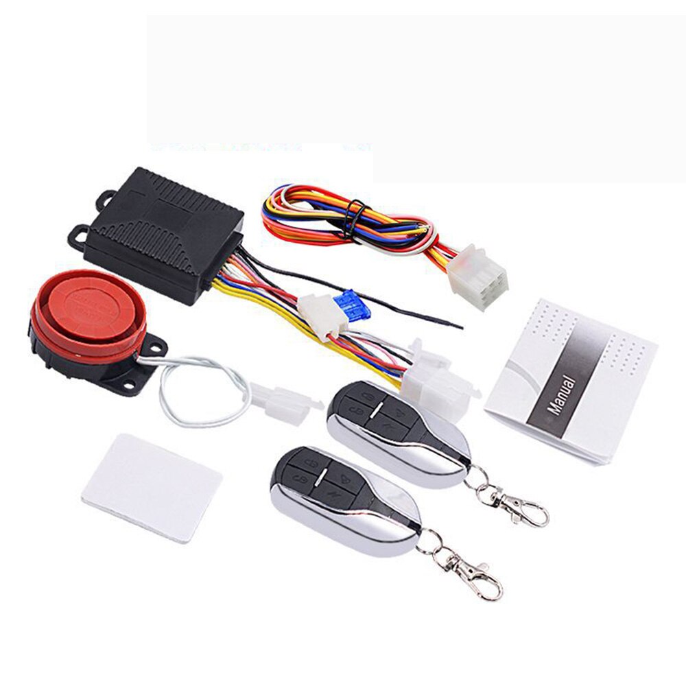 12V Universal Motorcycle Alarm System Scooter Antitheft Security Alarm