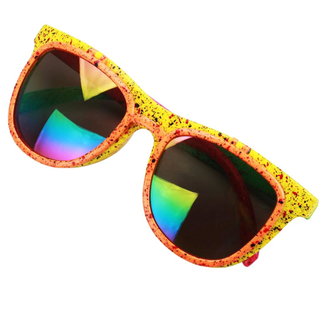 80 S Neon Party Bril Novelty Flip Up Zonnebril Kostuum Props Voor Kinderen Volwassenen