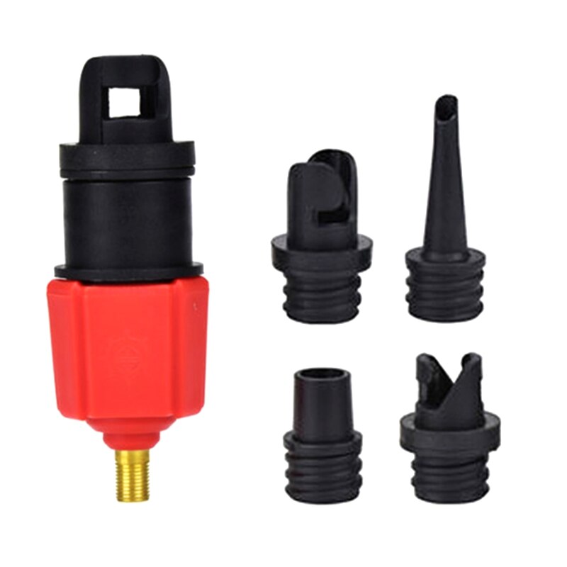Surfing Paddle Board Air Valve Adapter Multi-Connector Car Air Pump Conversion Rubber Boat