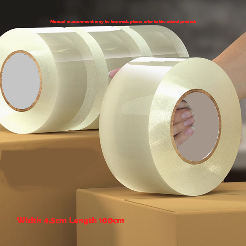 Cinta transparente de fuerte adherencia, cinta transparente BOPP, embalaje de logística, pegamento de sellado, necesidades adhesivas para embalaje de oficina y hogar