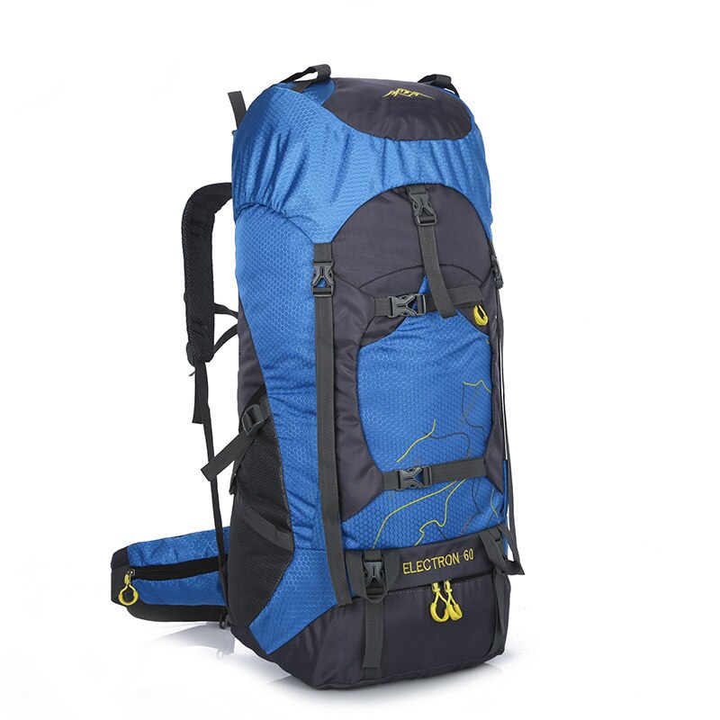 60L Waterproof Climbing Hiking Camping Backpack Women&amp;Men Pack Mountain Rucksack Outdoor Sport Tourism Travel Bags