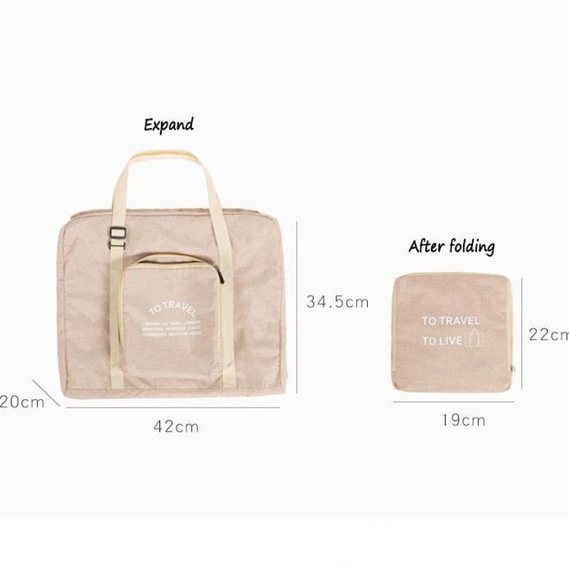 Waterdichte reistas met grote capaciteit, opvouwbare kleding, handbagage, organizer, opbergtas, weekendtas, trolleytas, reistas