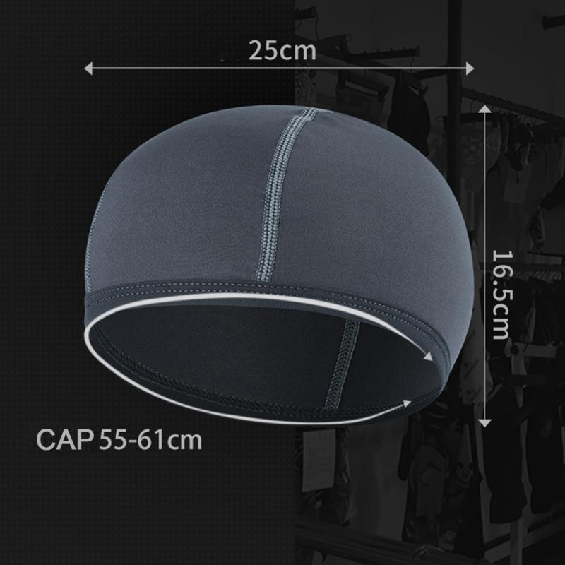 Motorfiets Zweettransporterend Cooling Schedel Moto Cap Motorhelm Binnenvoering Beanie Motocross Helm Snel Droog Hoed Unisex