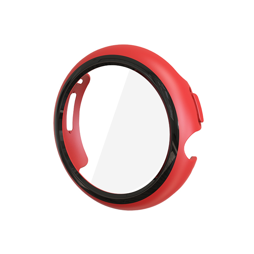 Coque en verre et étui pour Google Pixel Watch 3, PC dur, pare-chocs tout autour, coque de protection d'écran pour Google Pixel Watch 2, Guatemala, 41mm, 45mm: RED / 7 Pouces et Au-dessus