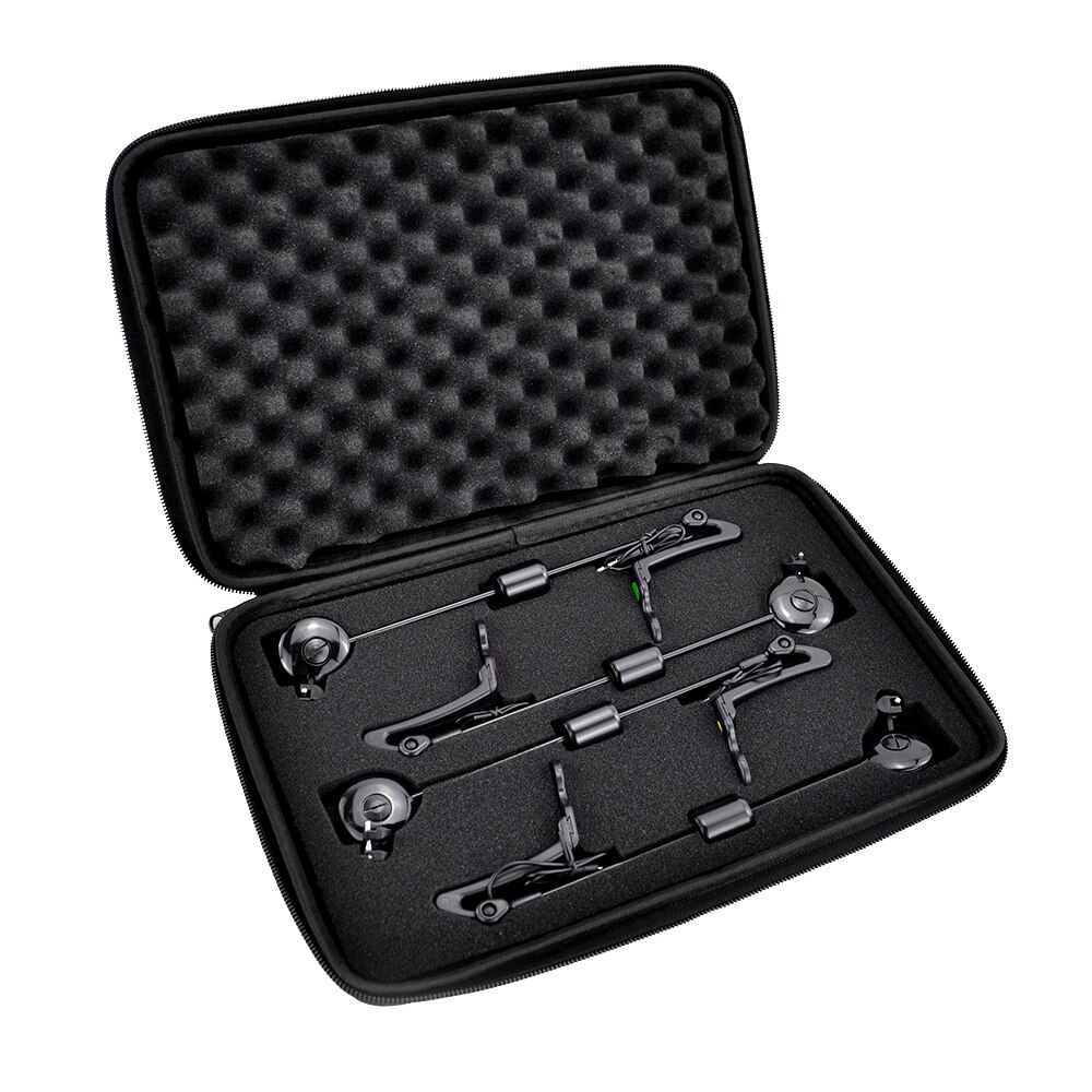 Hirisi LED Carp Fishing Swingers Off Indicator 4 Color In Ritse Case Carp Visuitrusting B2022