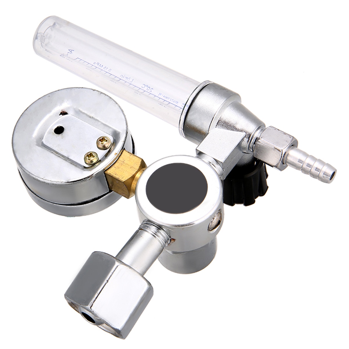 Welding Gas Meter Argon CO2 Pressure Flow Regulator MIG MAG Weld Gauge Gas Pressure Meter MIG Pressure Regulators
