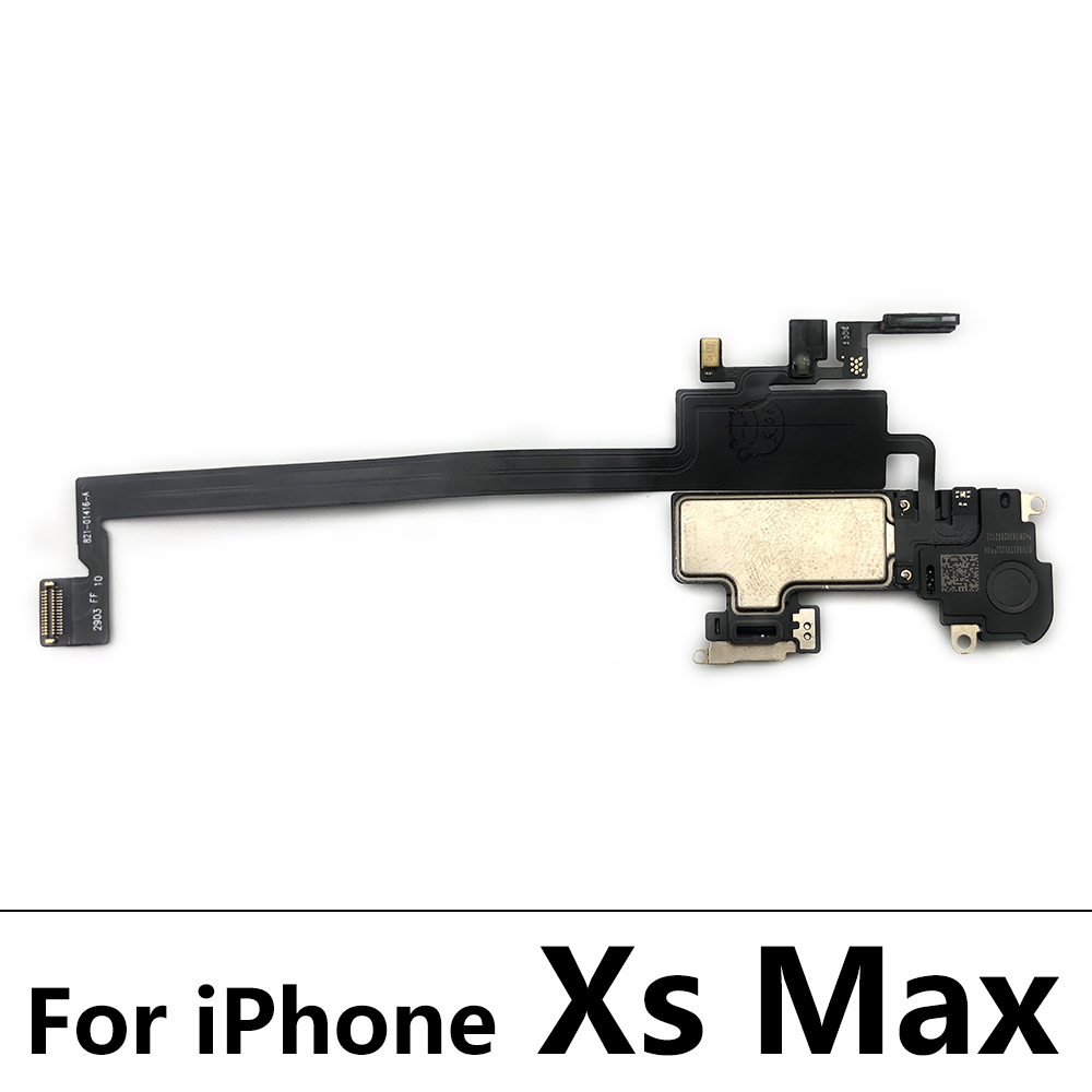 Front Light Sensor Oor Oortelefoon Flex Voor Iphone X Xr Xs 11 Pro Max Proximity Sensor Geluid Oortelefoon speaker Flex Kabel: For iphone Xs Max