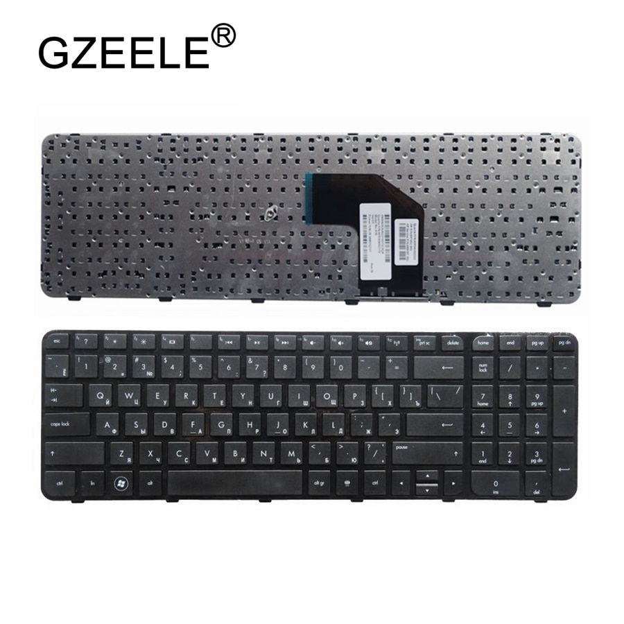 Gzeele Ru Russische Keyboard Voor Hp G6-2214sr G6-2226sr G6-2227sr G6-2206er G6-2206sr G6-2207sr G6-2208sr G6-2209er Met Frame