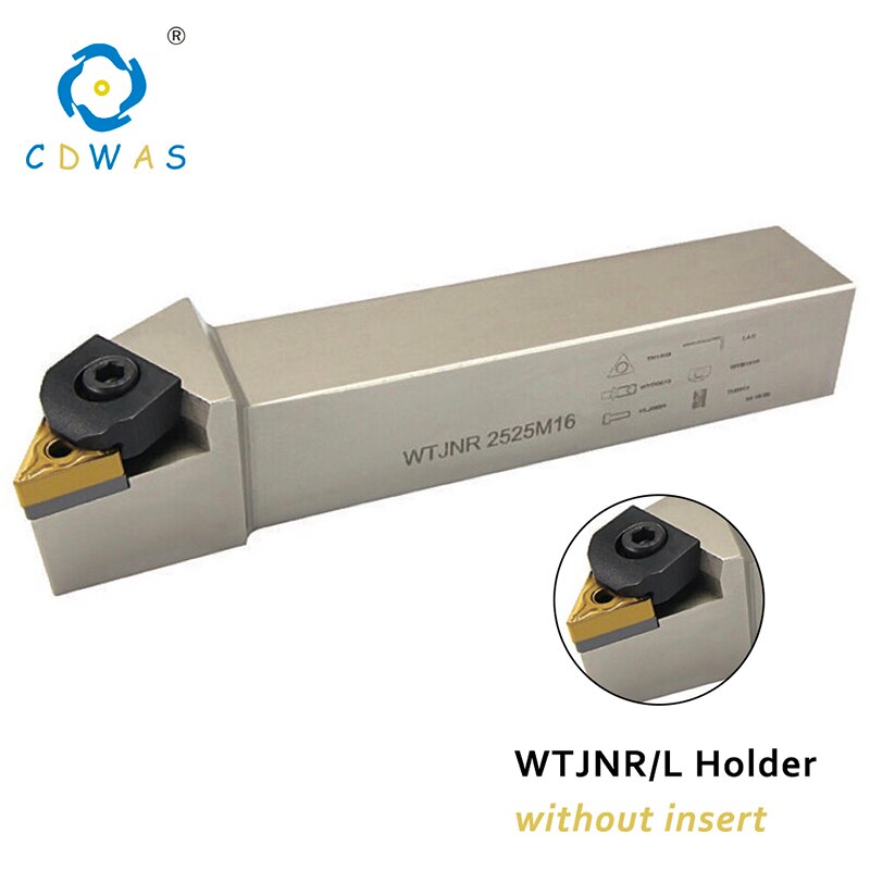 WTJNR WTJNL External Turning Tool Holder CNC Lathe Cutter WTJNR2020K16 WTJNR2525M16 For Turning Tools Carbide Inserts TNMG160404