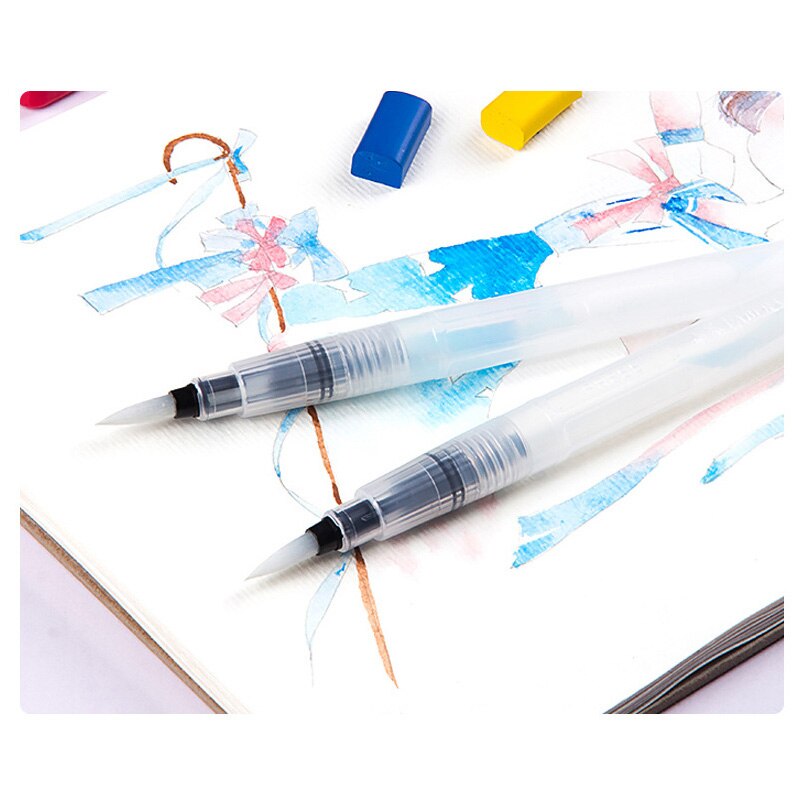 Lapices Acuarelables 30 Pinceles Con Depósito De Agua Para