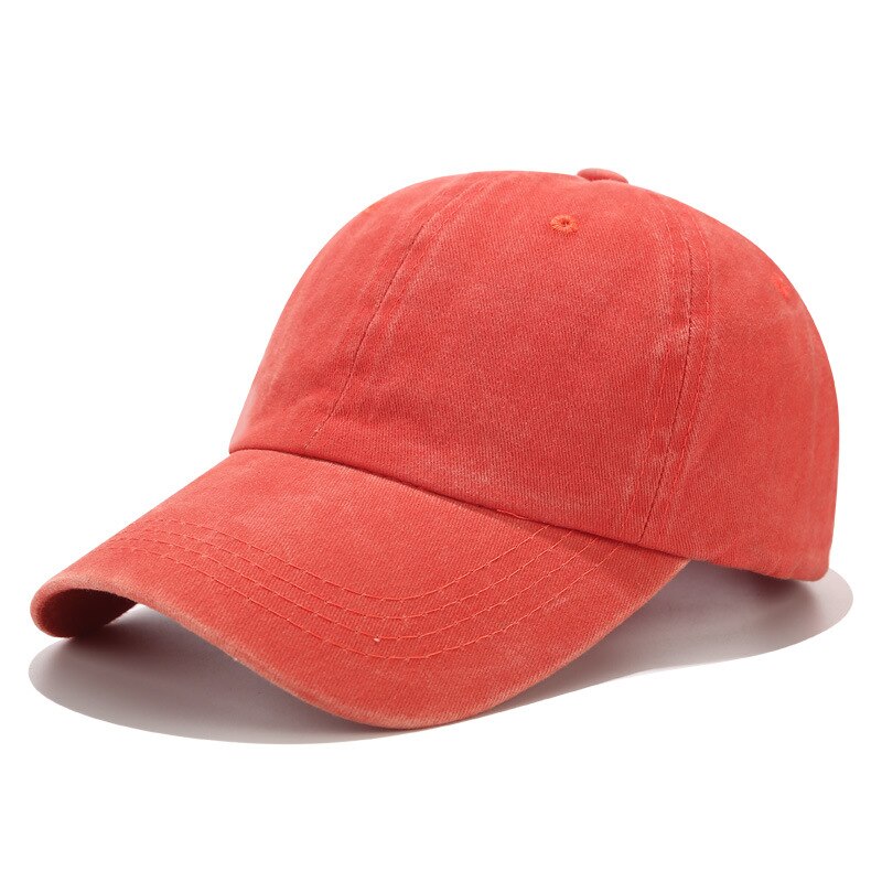 NWT Unisex Cap Outdoor Cap Super Solid Color Adjustable Cap Baseball Cap For Sprint and Summer: Orange