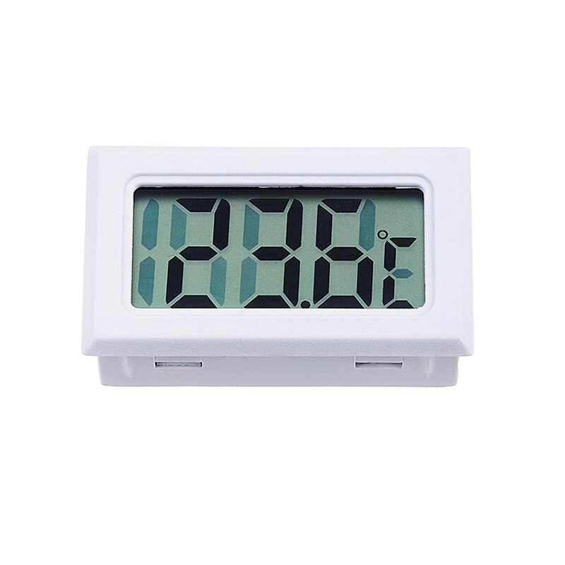 -50 to 110 termometer mini digital lcd display bil interiør temperaturmåler værktøj termometer temperaturføler  z2: Trådløs hvid