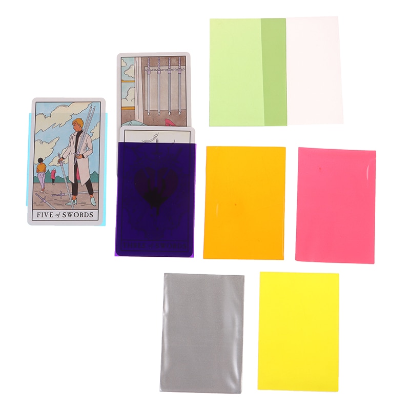 50 stuks/pak 62*89mm kaarthoesjes, beschermkaarten, kleurrijke bordspelhoesjes