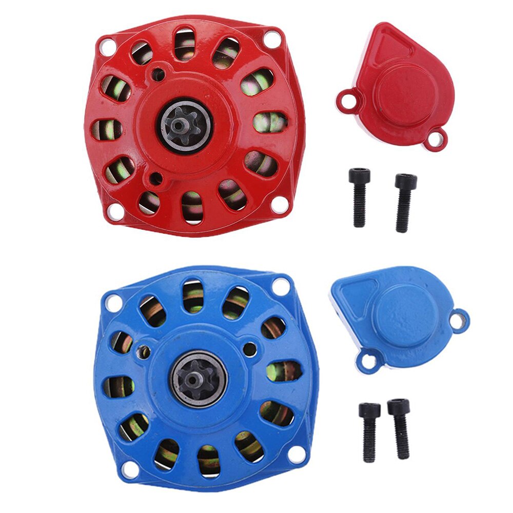 6t 25h koppeling trommel bell behuizing 47cc 49cc mini pocket rocket quad dirt bike atv motorkap kleur versnellingsbak