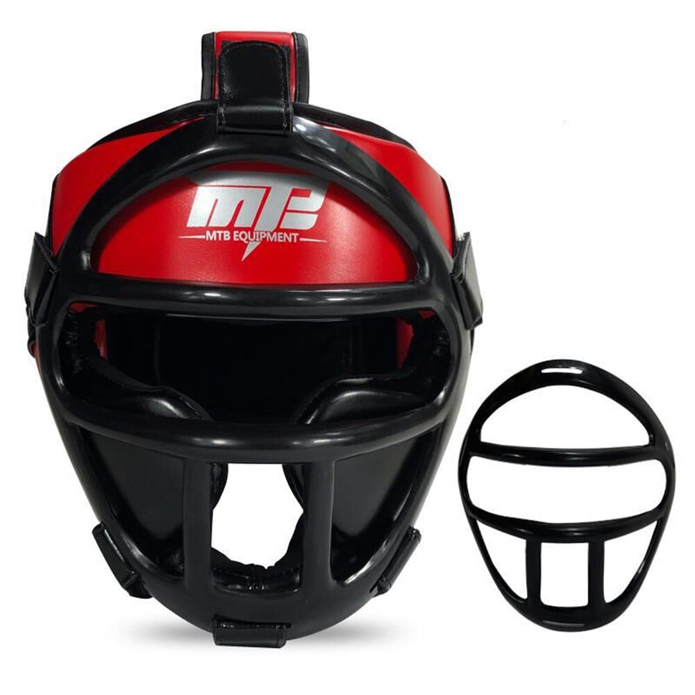 Headgear Head Guard Training Kick Boxing Protector Sparring Gear Face Helmet Competition Helmet MMA Muay Thai Taekwondo Head Gua