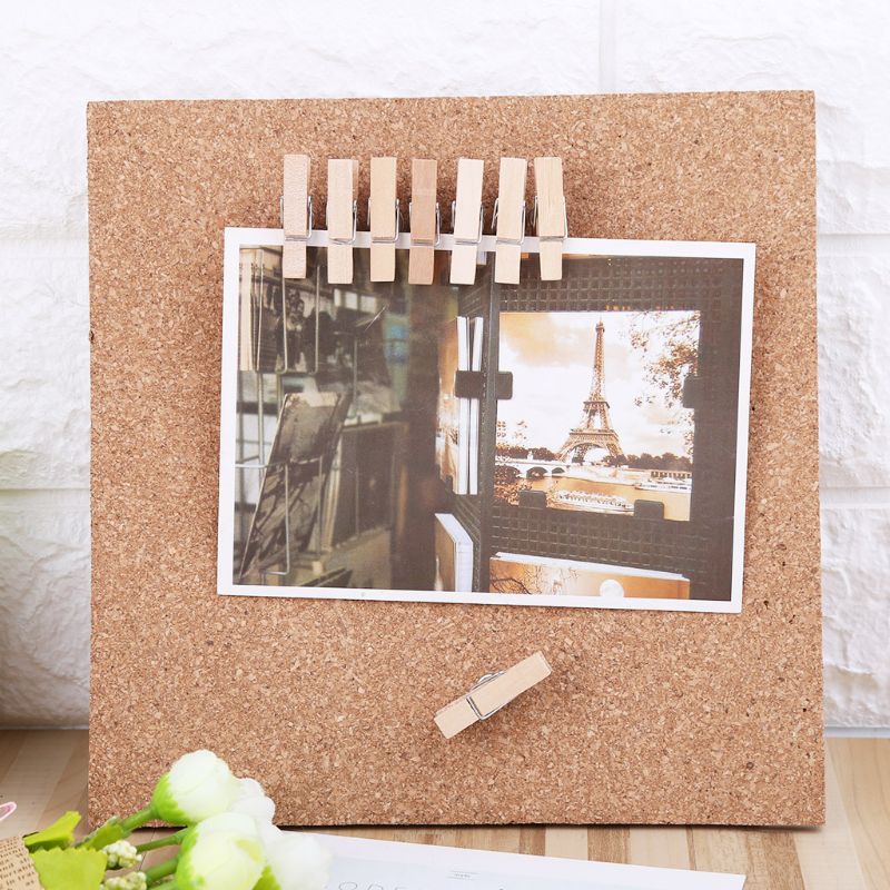 20 Stuks Houten Wasknijpers Houten Wasserij Wasknijpers Plakboek Fotopapier Peg Diy Clip Craft Praktische