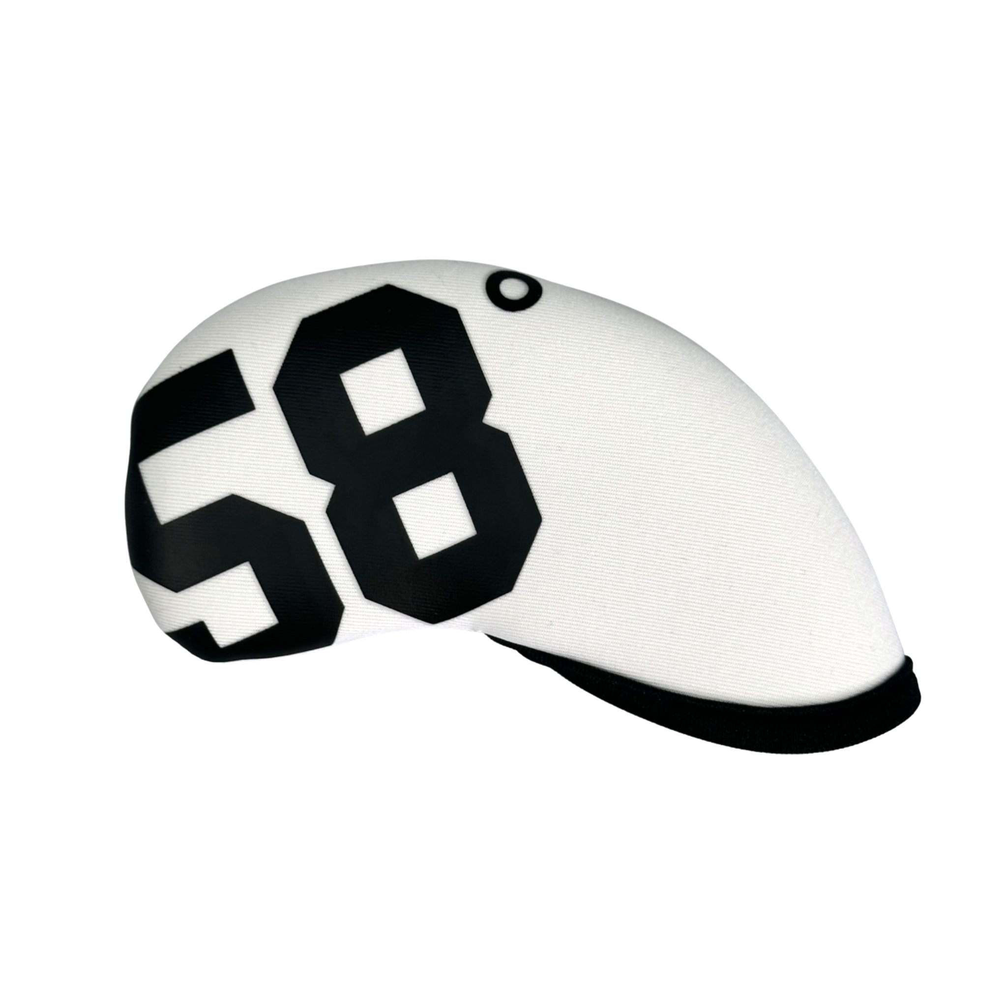 Cubierta de cabeza de palo de Golf, cuña de arena Simple, impresión de 48 °-60 grados, cubiertas de hierros, Protector de cabeza de hierro, accesorios de Golf, 1 unidad: Champán