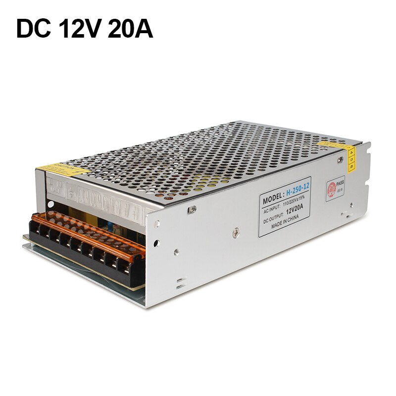 12V Power Supply DC12V Unit 1A 2A 3A 5A 8A 10A 15A 20A 30A Transformer AC 110V 220V to DC 12 Volts 12 V LED Driver for LED Strip