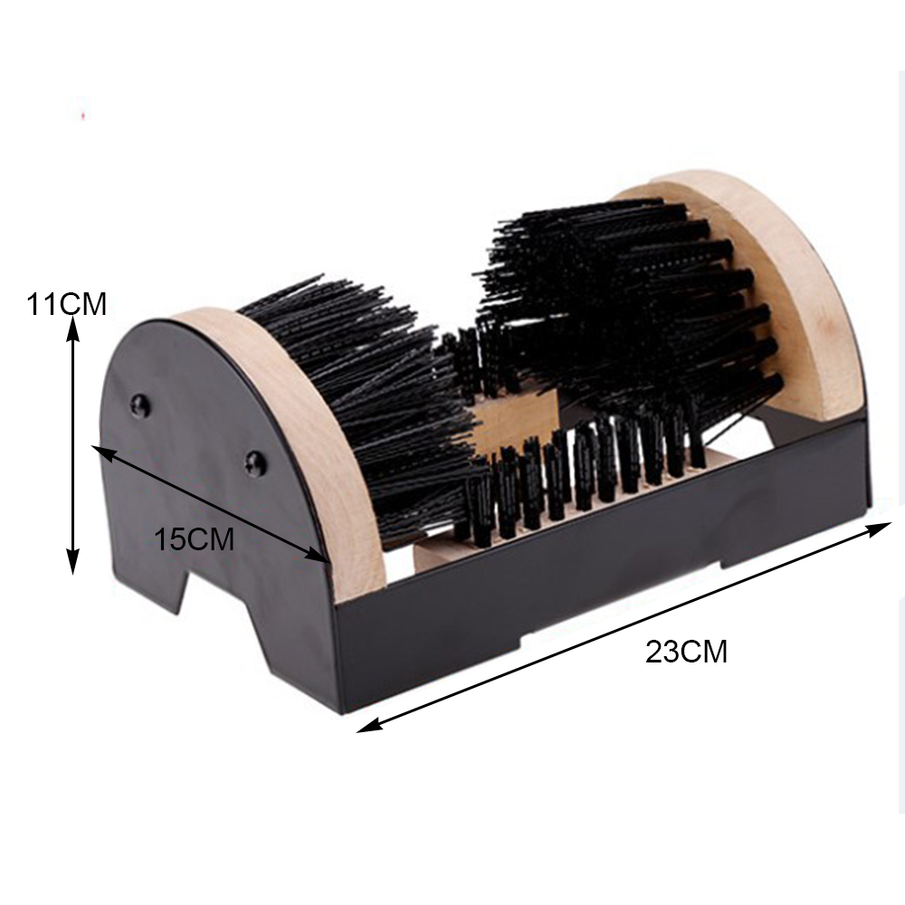 Boot Brush Indoor And Outdoor Cleaning Shoe Brushrs All Weather Industrial Shoe Cleaner & Scraper Brush Outdoor Boot Brush