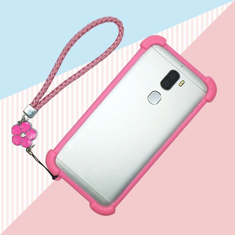Hisense A2 pro funda A 2 pro Universal suave funda con cordón de mano para Hisense A2 funda señora chica hembra Hisense Infinity U965: Rosa