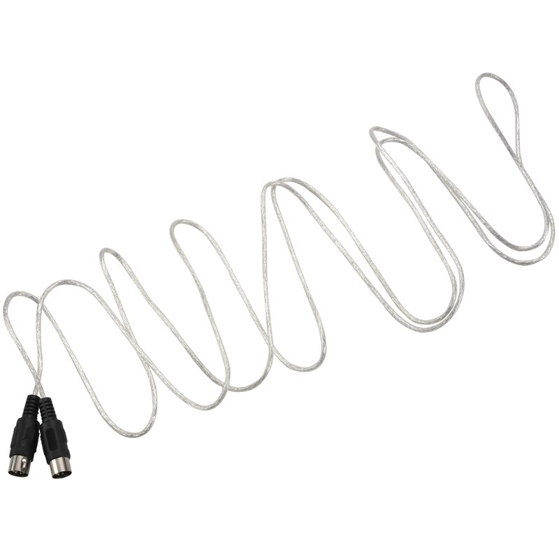 9.8FT Midi Male to Male DIN 5-Pin Music Instrument Extension Cable Connector