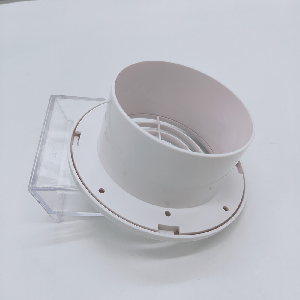Good 100/150mm ABS Plastic Round Ventilation Grille Air Vent Cover Inlet Outlet Adjustable Exhaust and Intake Wall Vent Hood