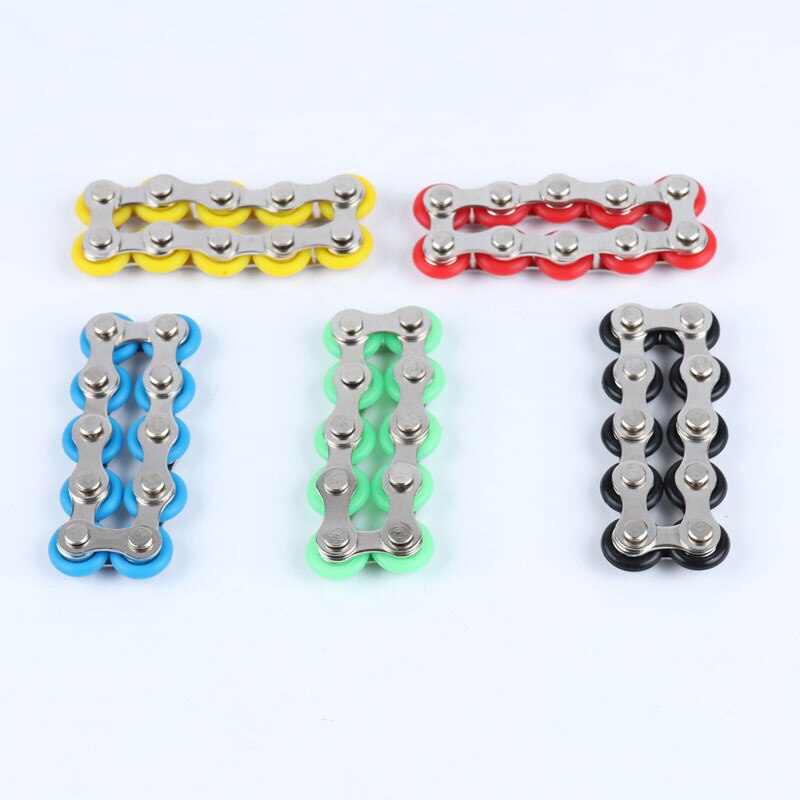 Anti Stress Speelgoed Voor Kinderen/Volwassen/Student Bike Chain Fidget Spinner Armband Voor Autisme En Adhd Fidget speelgoed