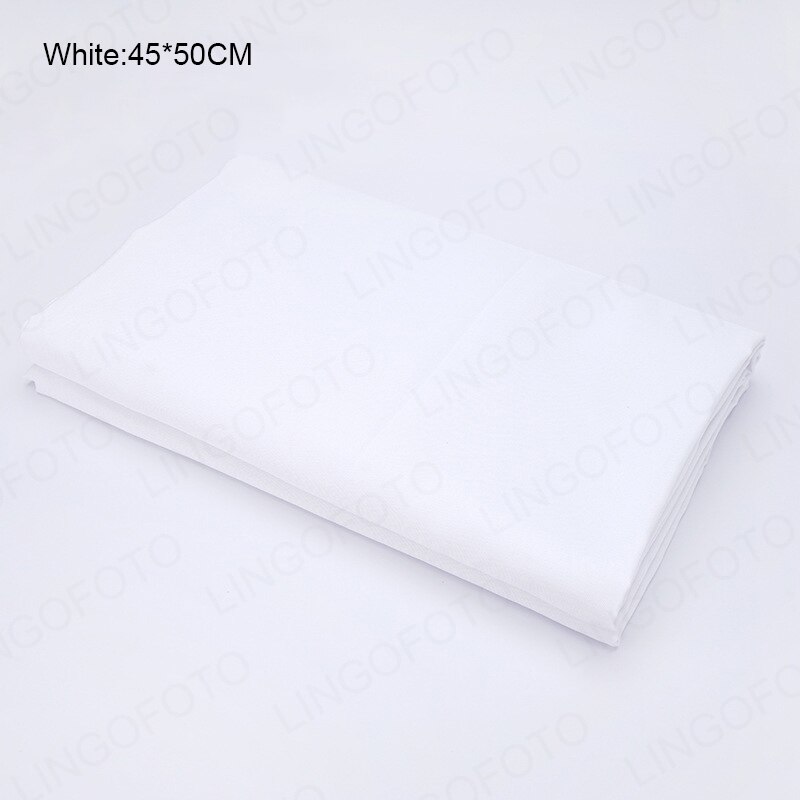 Photography Background Backdrop Smooth Green Screen Chromakey Cromakey Background Cloth For Photo Studio Video: 500X1000 / White