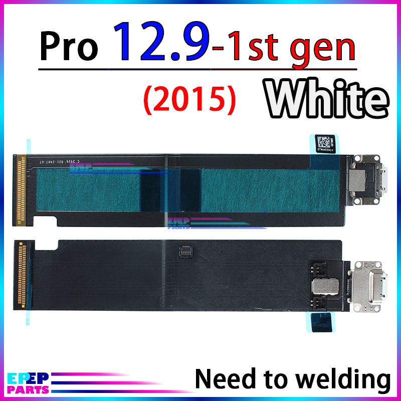 Cable de puerto de carga conector Dock para Ipad Pro 9,7 10,5 11 12,9 Módulo de placa flexible de cargador: Pro12.9 2015 1st W