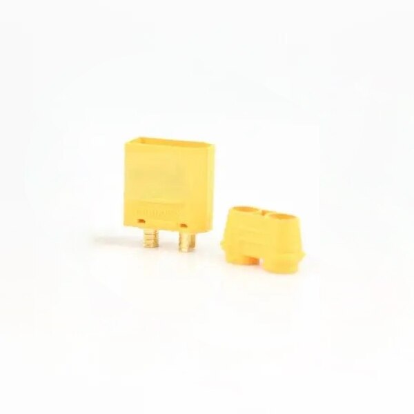 1/4/5/10/20Pairs Amass XT90 Plug Male Female Battery Connector With Sheath Gold Plated Banana Plug for RC Toy Lipo Battery Cable: 1Pairs