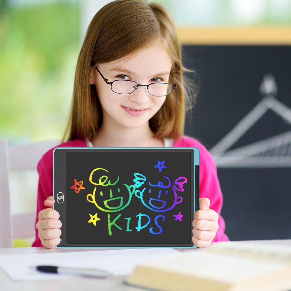 LCD Writing Tablet, 12 inch Colorful Screen, Electronic Writing &amp; Drawing Doodle, Kids Drawing Tablet, Writing Pad &amp; Memo Board