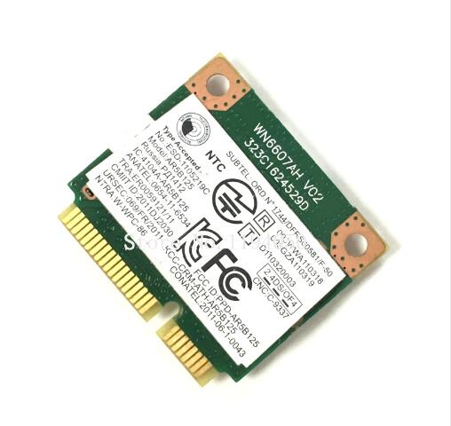 Lenovo G400 G500 G405 G505 G410 G510 Y410P Y510P Z400Z410 Z510 Z500 G700 710G415 Atheros AR9485 AR5B125 Half Mini PCIe Wifi card