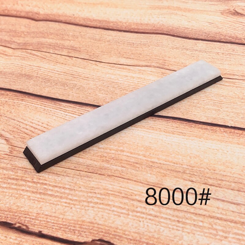 Natural agete sharpening stone 5 piece set 3000-10000 grit polishing water stone Fine Polished Ruby Grinding Whetstone: Grit 8000