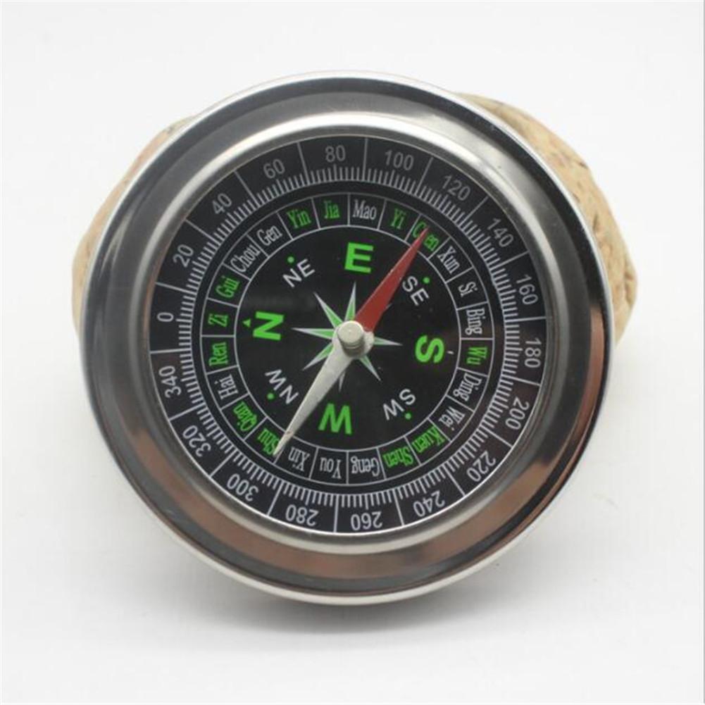 Outdoor Multi-purpose Full Metal Compass Stainless Steel Compass