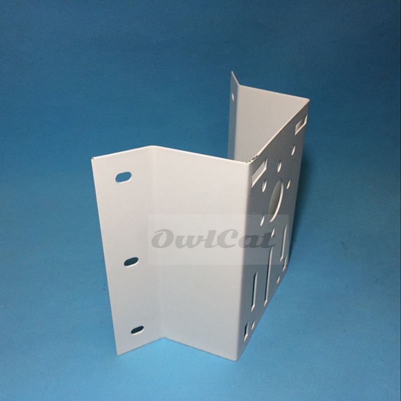 CCTV exterior wall bracket Universal Dahua Hikvision Dome Camera bracket Wall outer Corner bracket Wall corner Mounting plate