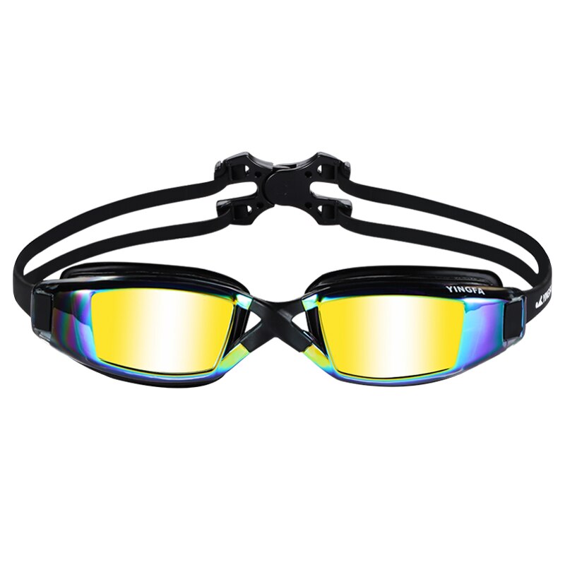Yingfa schwimmen brille HD Anti-nebel bunte beschichtung professionelle wasserdichte schwimmen brille tauchen ausrügestochen schwimmen gläser: Y1300AF(V)-01