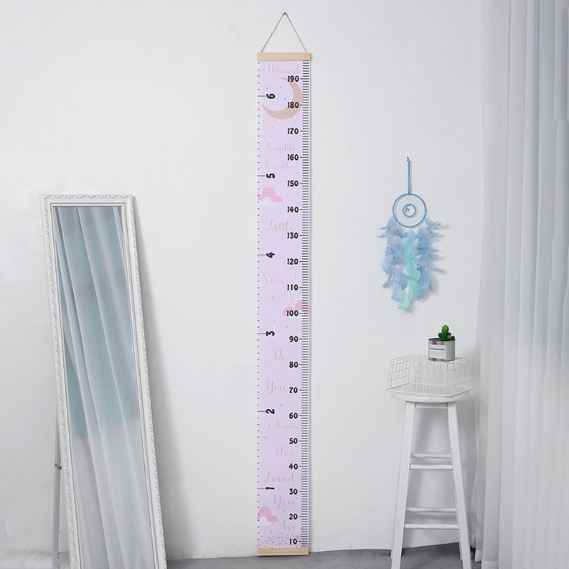 Rekvisitter trævæg hængende baby højde måle lineal væg klistermærke dekorative barn børn vækst diagram til soveværelse hjem dec m17d