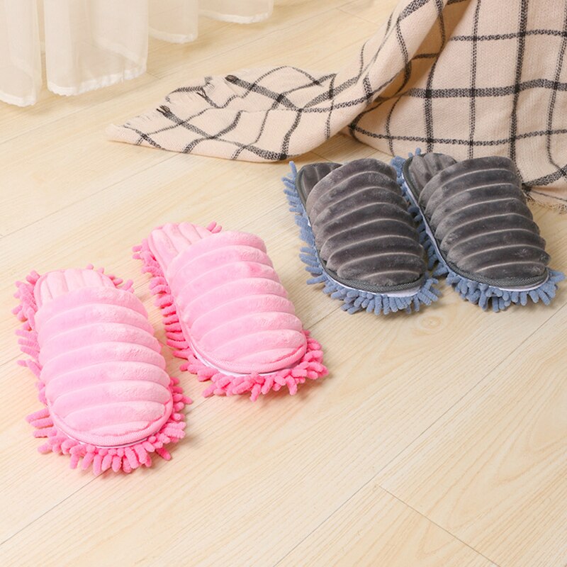 Chaussons multifonctions pour le nettoyage de la poussière des sols, chaussures, balais à franges, capuchons de balai, housse de nettoyage pour la maison, outils de nettoyage des chaussures